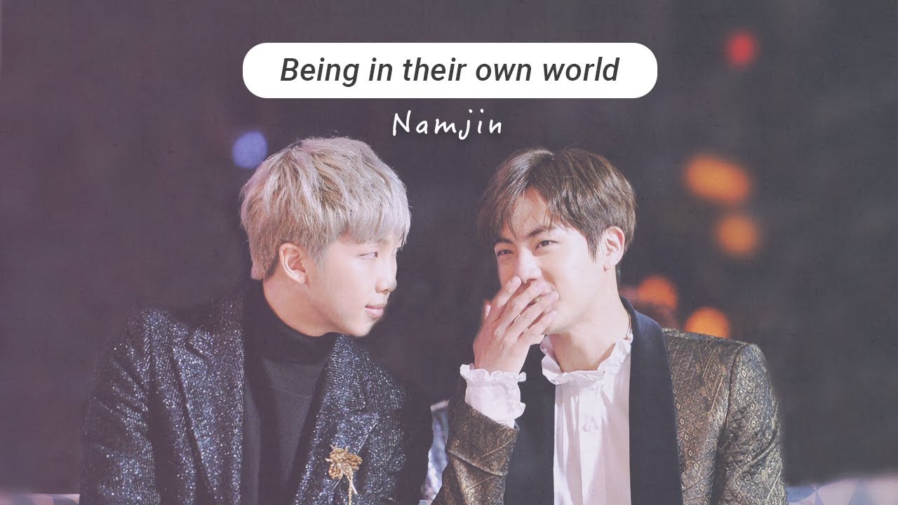 NAMJIN｜Они всегда в своем мире🌏