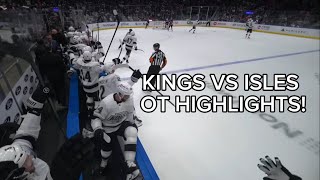 LOS ANGELES KINGS VS NEW YORK ISLANDERS FULL OVERTIME HIGHLIGHTS NHL OCT 22, 2026