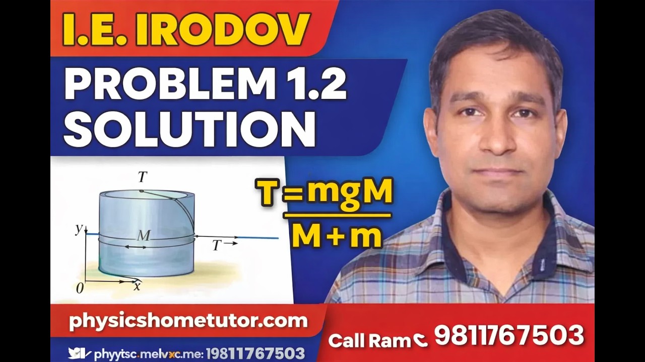 I.E. IRODOV – Problem 1.2 Solution | Complete Explanation - YouTube
