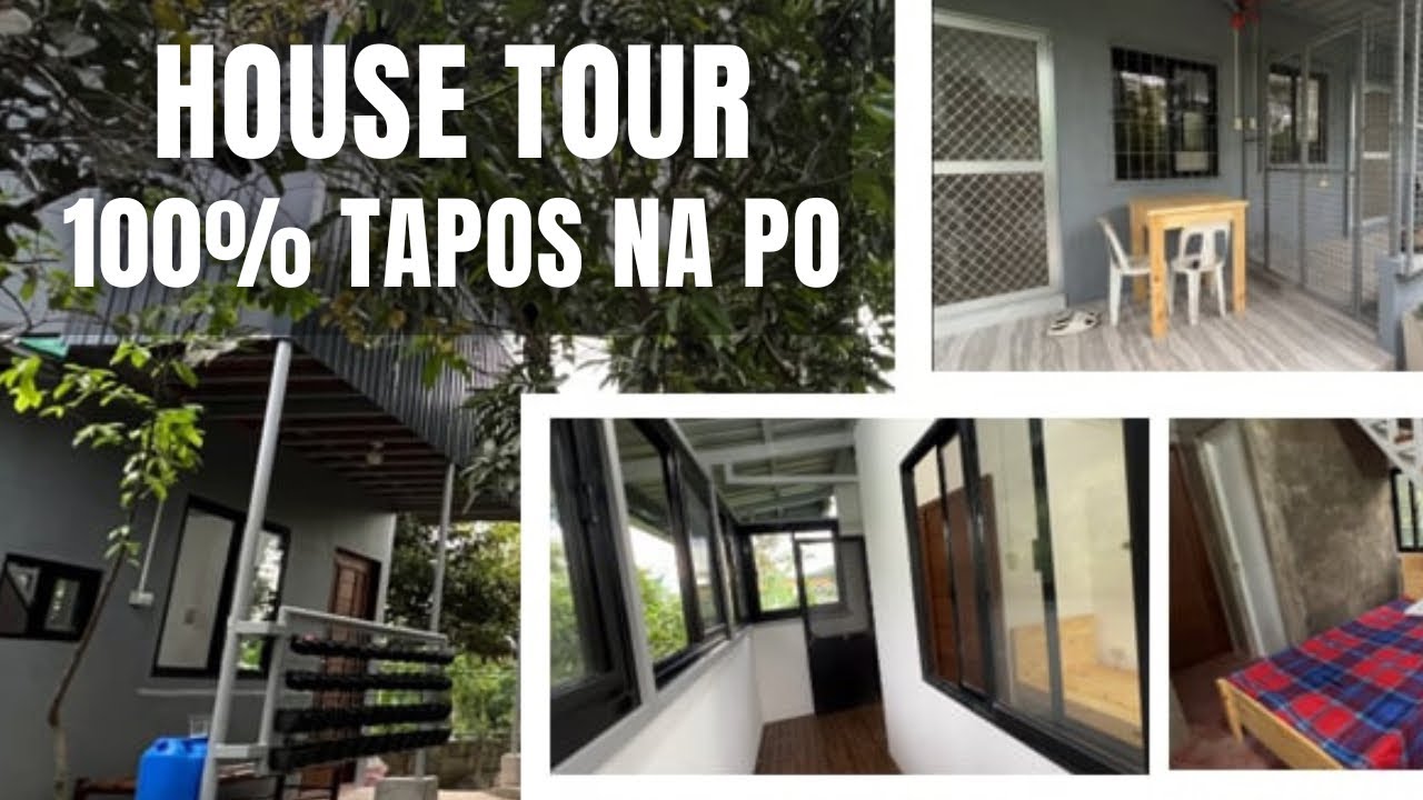 100% TAPOS NA PO! HOUSE TOUR UP AND DOWN BAHAY AT BUHAY SA PROBINSYA! Philippines. God Bless Us All!