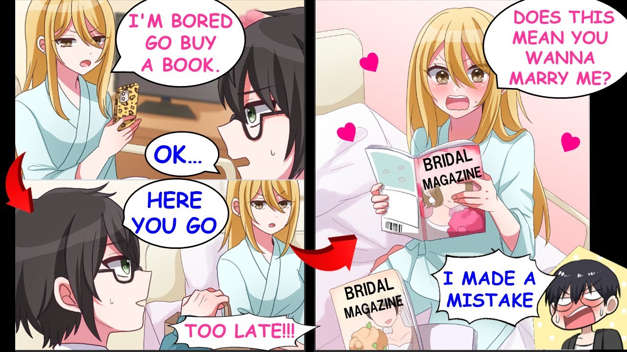 When I Brought a Bridal Magazine to My Stepsister in the Hospital, She Fell for Me.[Manga Dub]RomCom