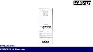 USBNinja Remote Control unboxing by Lab401.com