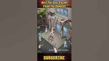 Help The Girl Escape From The Zombies #gameplay #games #funny #horrorgaming