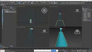 3ds Max Setting up a Windmill Using Simple Shapes and An Array