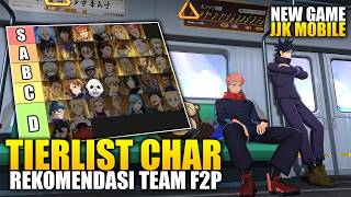 New Game Jjk Mobile Tierlist Char U0026 Rekomendasi Team F2p  Bound Spirits Inf Corridor android