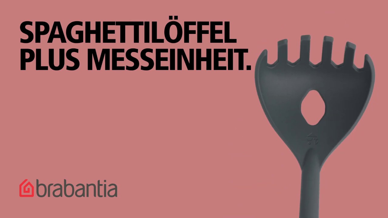 TASTY+ | Spaghettilöffel plus Messeinheit | Brabantia |