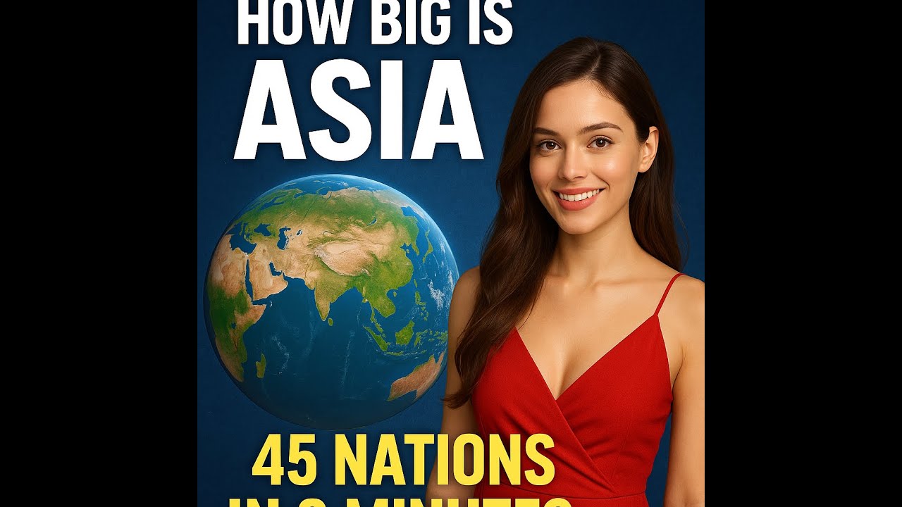 Asia in 6 Minutes – 45 Countries, One Epic Continent 🌏 | Cinematic Geography