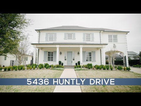 5436 Huntly Drive, Fort Worth, TX home video tour