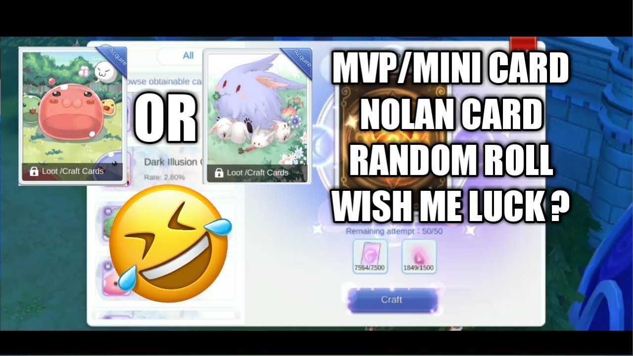 Nolan Card Roll, Mastering Or Eclipse Card ? - Ragnarok Eternal Love ...