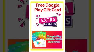 Get 100$ to 500$ Google Play Gift Card Redeem Code
