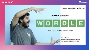 Build A Wordle Clone | Day-2