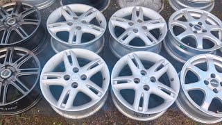 Литые диски из Японии r15 4x100 6J ET46 DIA56.1 Enkei в Иркутске