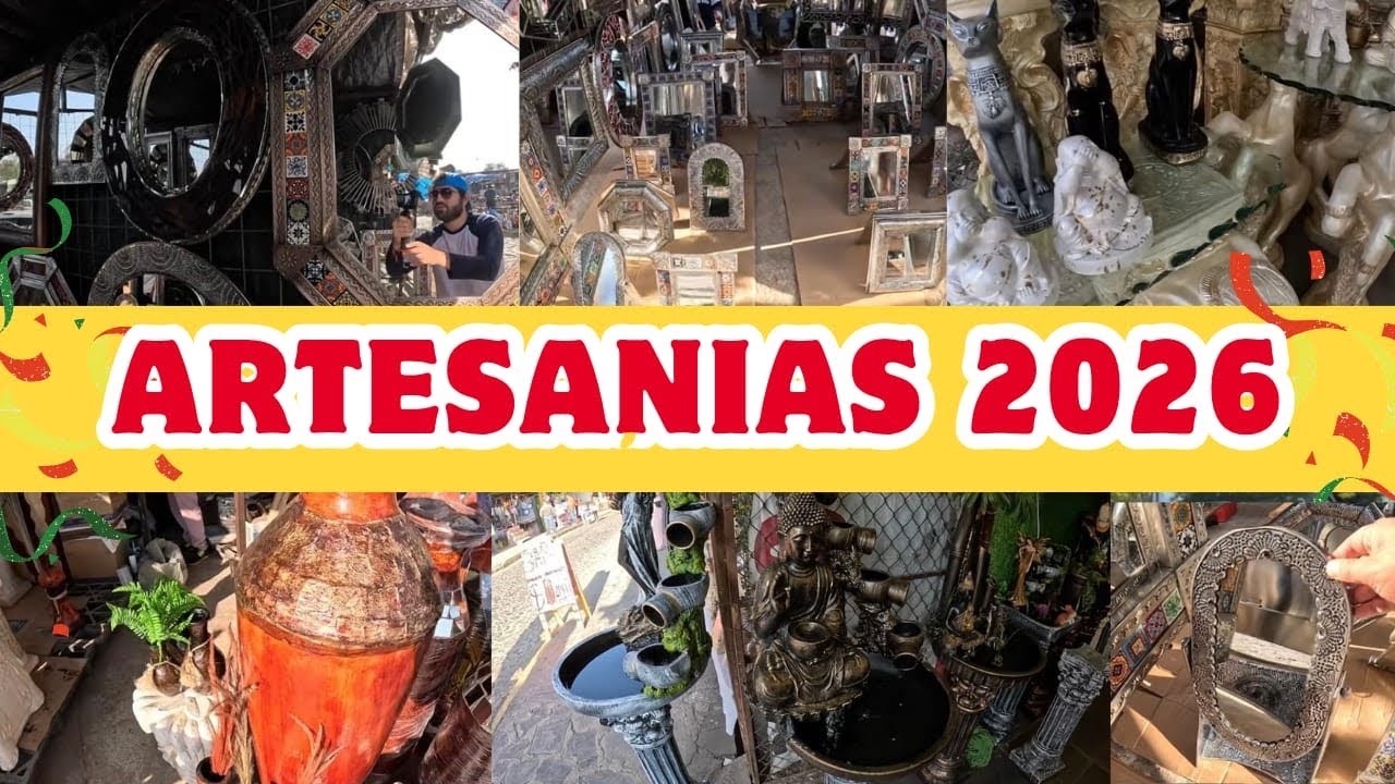 TONALA ARTESANIAS PARA ESTE 2026!! BUENO, BONITO Y BARATO!! #mexico #tonala #2025