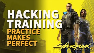 Hacking Training Tutorial Cyberpunk 2077