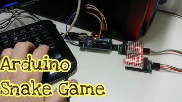 Arduino - Snake Game (Jogo da Cobrinha) com fontes