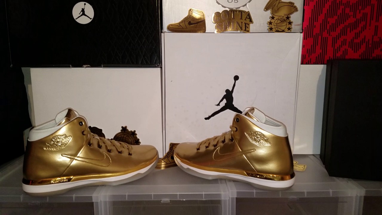 air jordan xxxi gold all star