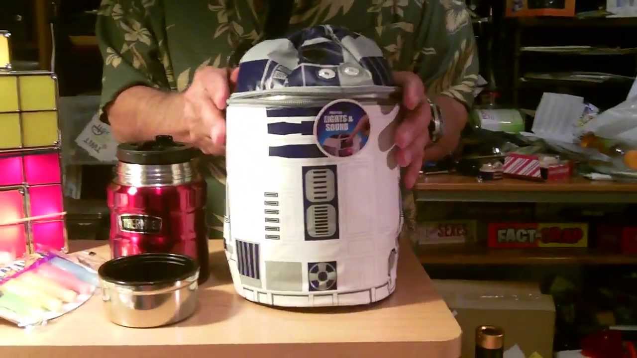 Thermos R2D2 Lunch Sack + Thermos Soup Mug