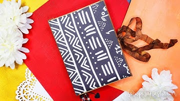 DIY Handmade Ephemera Storage Folio Final Flip Through