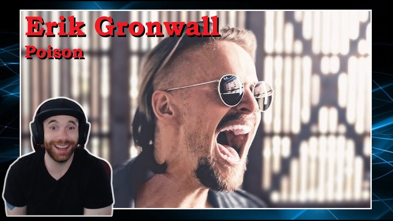 Erik Gronwall | Alice Cooper's Poison (First Time Hearing) Reaction
