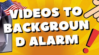 how to put videos to background alarm Samsung Galaxy S24 plus ULTRA S25 screenshot 5