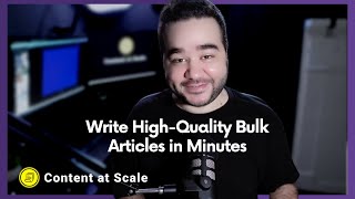 Write High-Quality Bulk Articles in Minutes - Product Feature