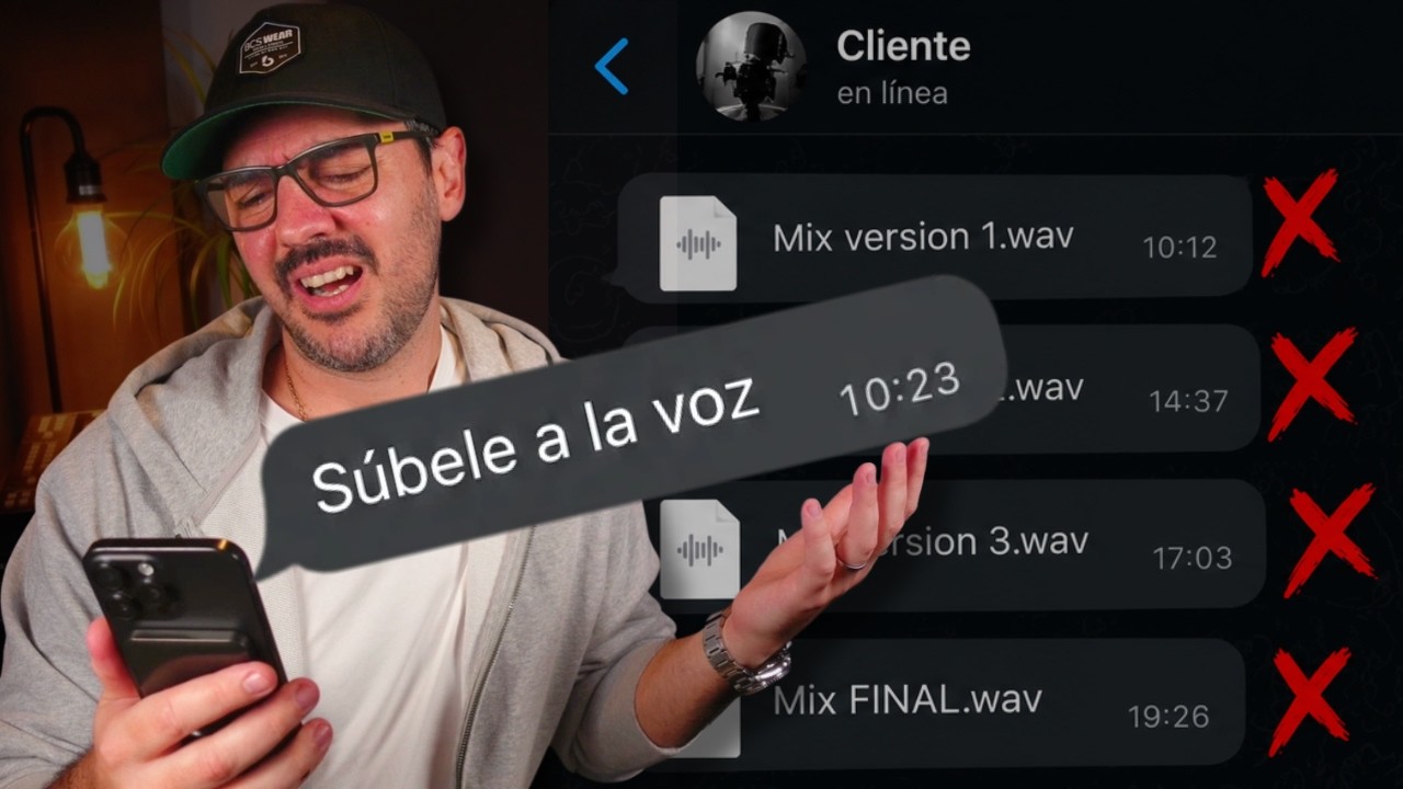 Mix FINAL.wav nunca es el final: cómo evitar revisiones infinitas