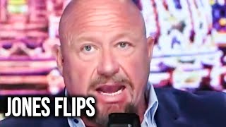 Alex Jones Instantly CRUMBLES Over Epstein Demand With Staggering Trump Conspiracy