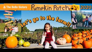 Pumpkin Patch Vlog | Fall fun | The Belle Sisters