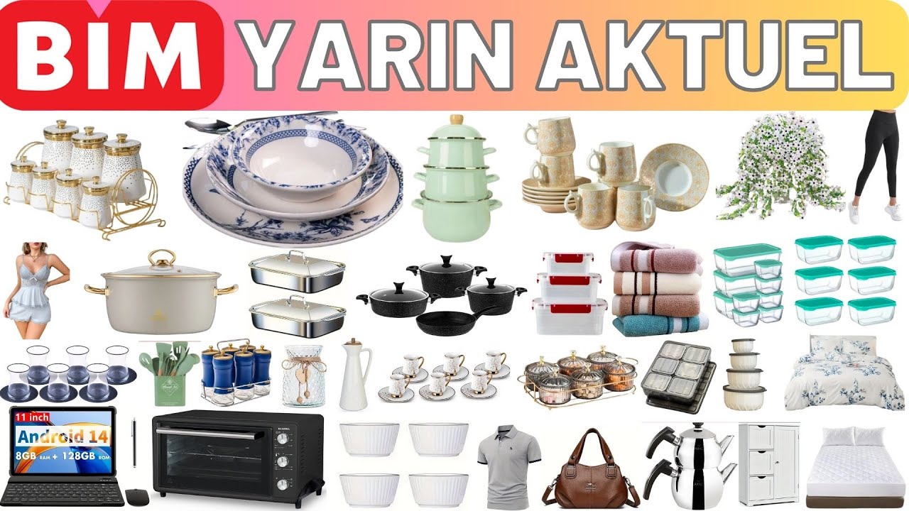 BİM 30 EYLÜL 2025 Kataloğu BİM Aktüel Kataloğu GELECEK Ürünleri BİM Aktüel 