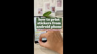How to print stickers from Android phone #free #trending #android screenshot 1