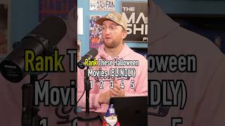Ranking HALLOWEEN Movies Without Knowing What’s Next! #shorts #halloween #spooky #rank #movies