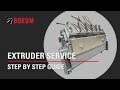 Borum extruder service