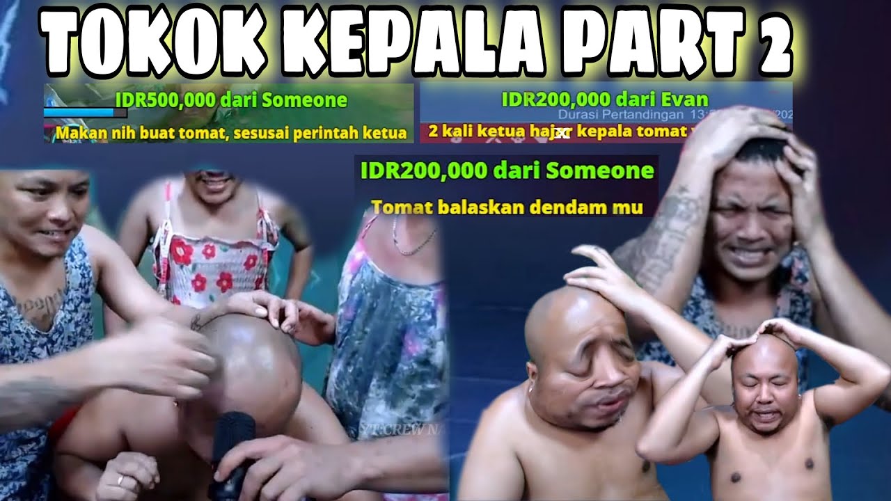 TOKOKK KEPALA IS BAKK‼️PASCOL, TOMMAT, GAMBAS KENA SEMUA