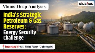 India’s Strategic Petroleum Reserves &amp; Energy Security | UPSC Current Affairs 2026