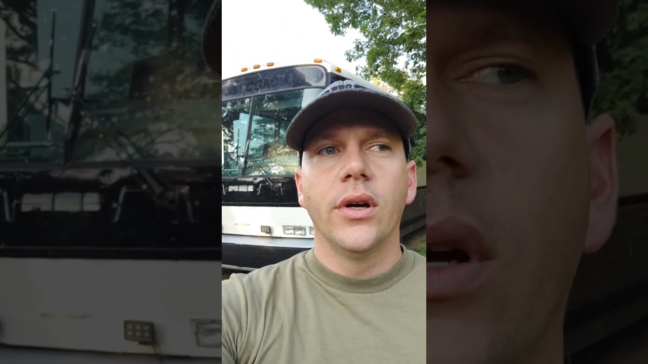 I bought a retired charter bus! 