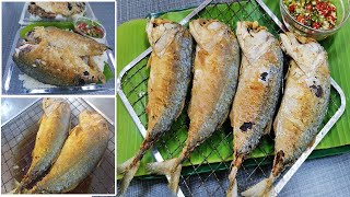 ปลาทูทอดไร้ก้าง เทคนิคทอดปลาให้เหลืองกรอบ ไม่ติดกะทะ วิธีถอดก้างปลาข้าวหน้าปลาแกะ