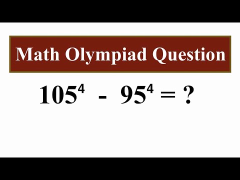 How fast can YOU solve this Math Olympiad Question?
