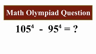 How fast can YOU solve this Math Olympiad Question