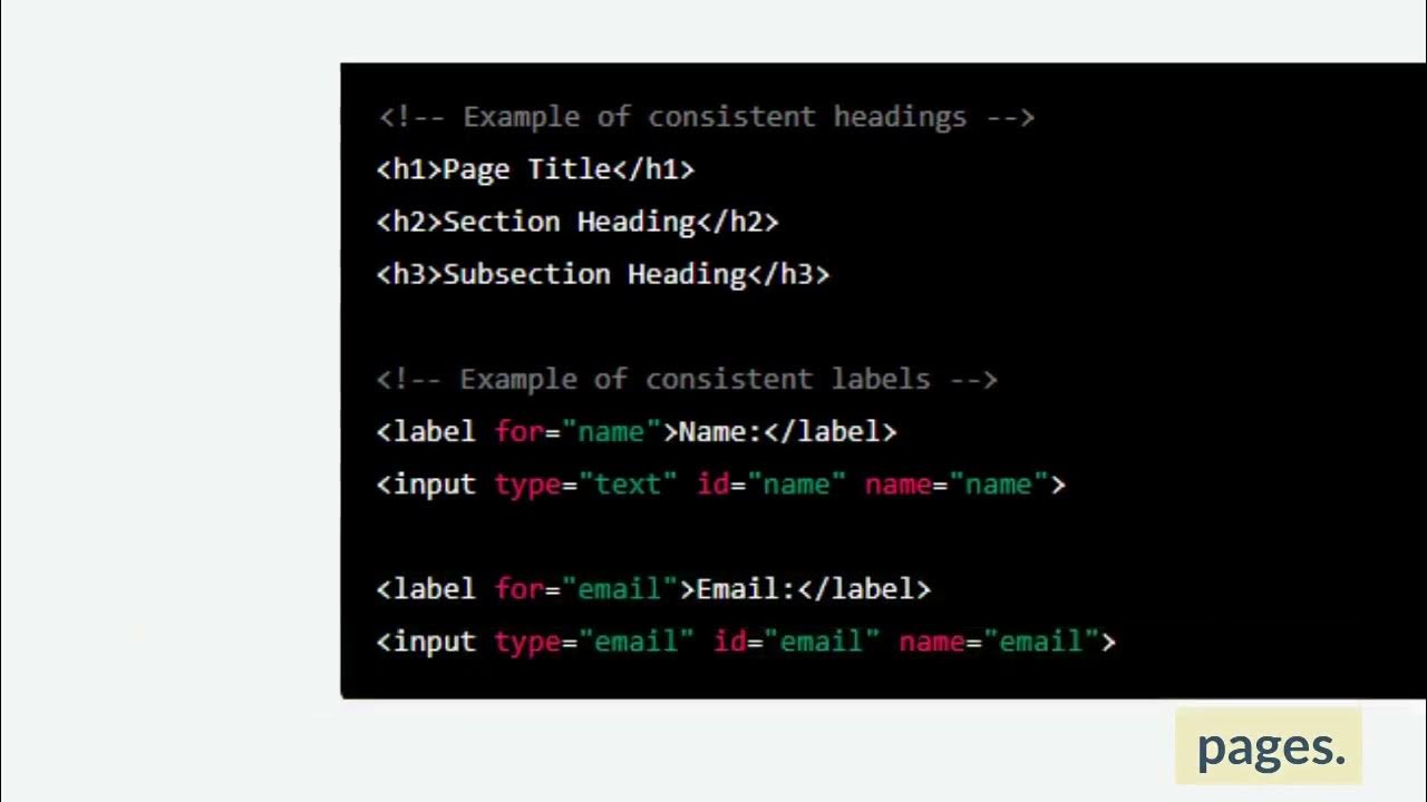 How to implement WCAG 2.1 Success Criterion 3.2.3 Consistent Navigation ...