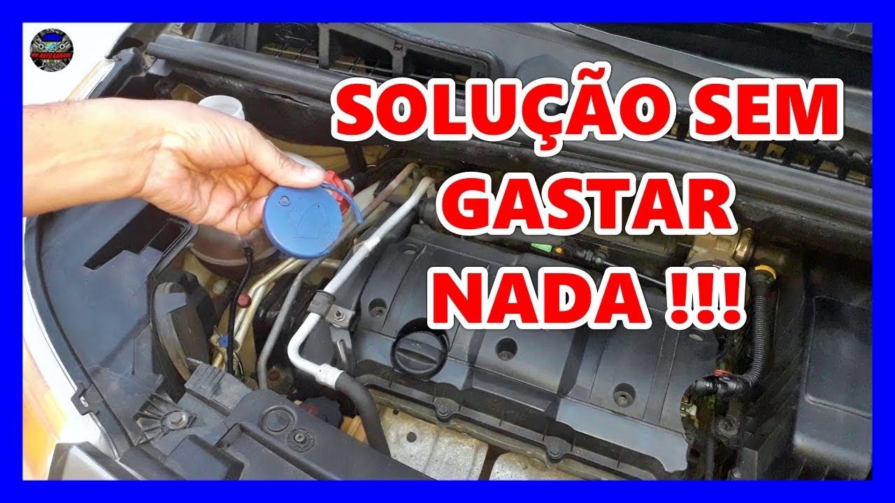 [ DICA TOP ] -  TROCA DA TAMPA RESERVATÓRIO LAVADOR DO VIDRO SEM GASTAR NADA !!!