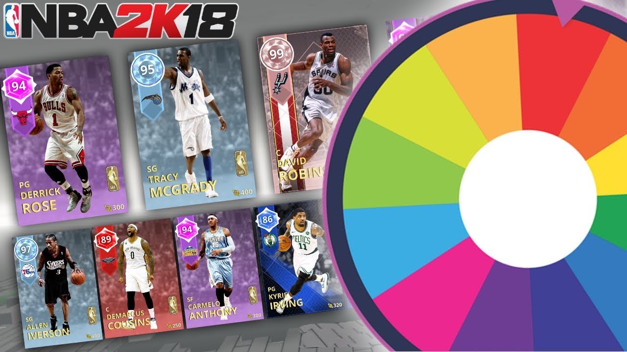 SPIN THE WHEEL DRAFT!!! NBA 2K18 DRAFT MODE!!!