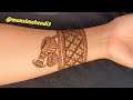 Quick Stylish Mehndi on Front Hand | Bridal Mehndi front hand | Full Hand Mehndi| Stylish