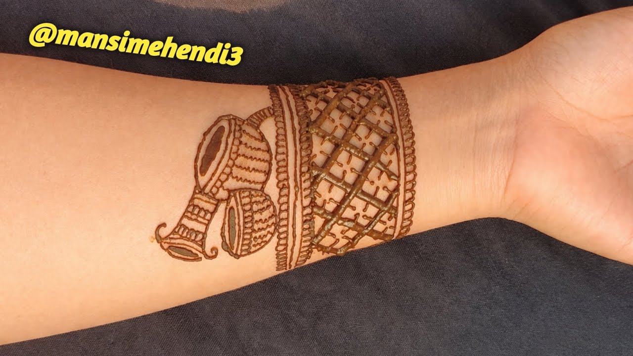 Quick Stylish Mehndi on Front Hand | Bridal Mehndi front hand | Full Hand Mehndi| Stylish 