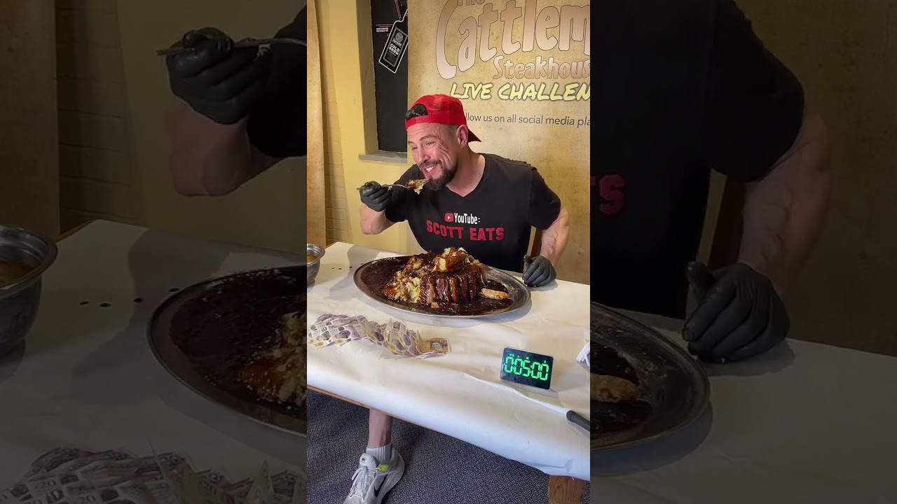 FULL VIDEO FOR ALL THE DISBELIEVERS   Scott Eats smashes the Bangers Mash