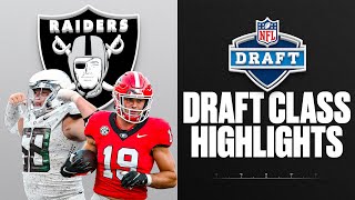 Las Vegas Raiders 2024 NFL Draft Class: Highlights of Brock Bowers, Jackson Powers-Johnson, More