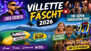 Villette Fäscht Cham 2026 🎉🇨🇭 | Loco Escrito, Blob Jumps & Summer Fun!
