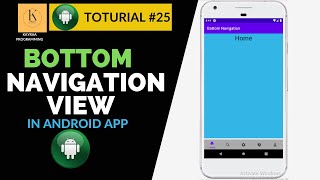 How to BottomNavigationView in Android Studio | Android Studio Tutorial for Beginners