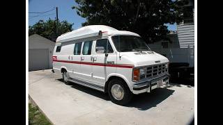 1988 Dodge Ram Van Explorer Class B RV Camper