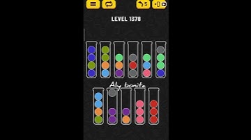 ball sort puzzle level 1378