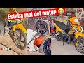 Compré esta moto arrumbada para sacarle los detalles mecánicos y estéticos 🧰